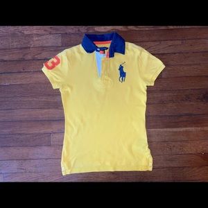 Ralph Lauren golden yellow Polo